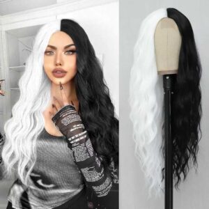 Long curly hair