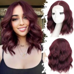 Short curly hair