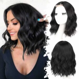 Short curly hair