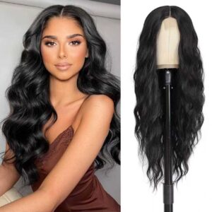 Long curly hair